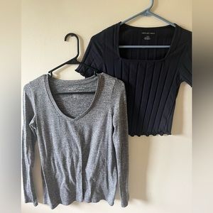 2 American Eagle shirts